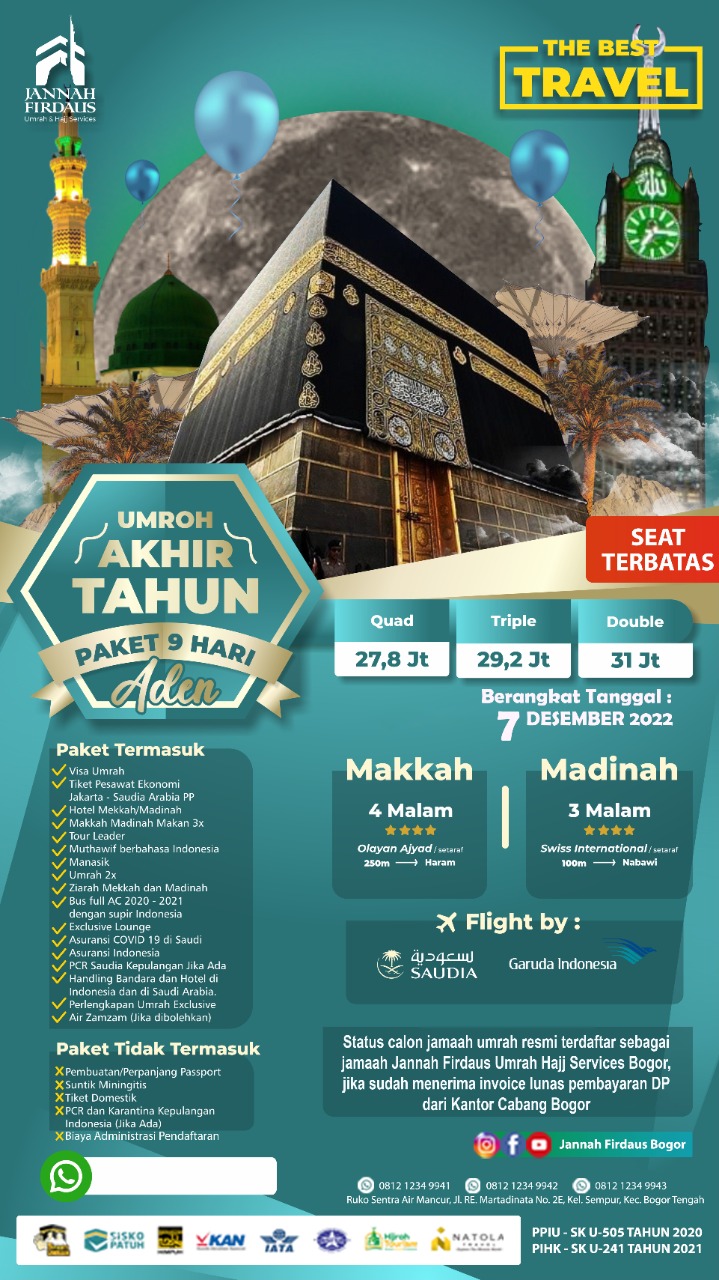 Paket Akhir Tahun Aden